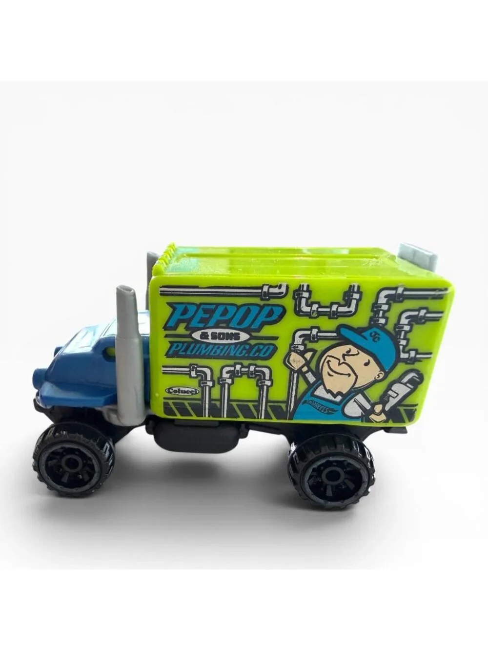 PePop & Sons Plumbing Co. Baha Hauler Hotwheels  2016